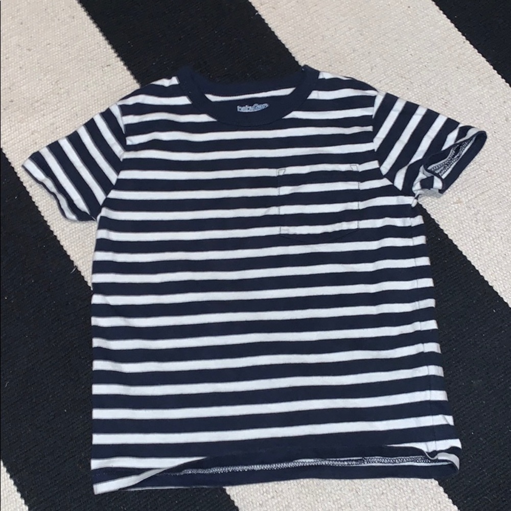 2 Gap stripe Shirts